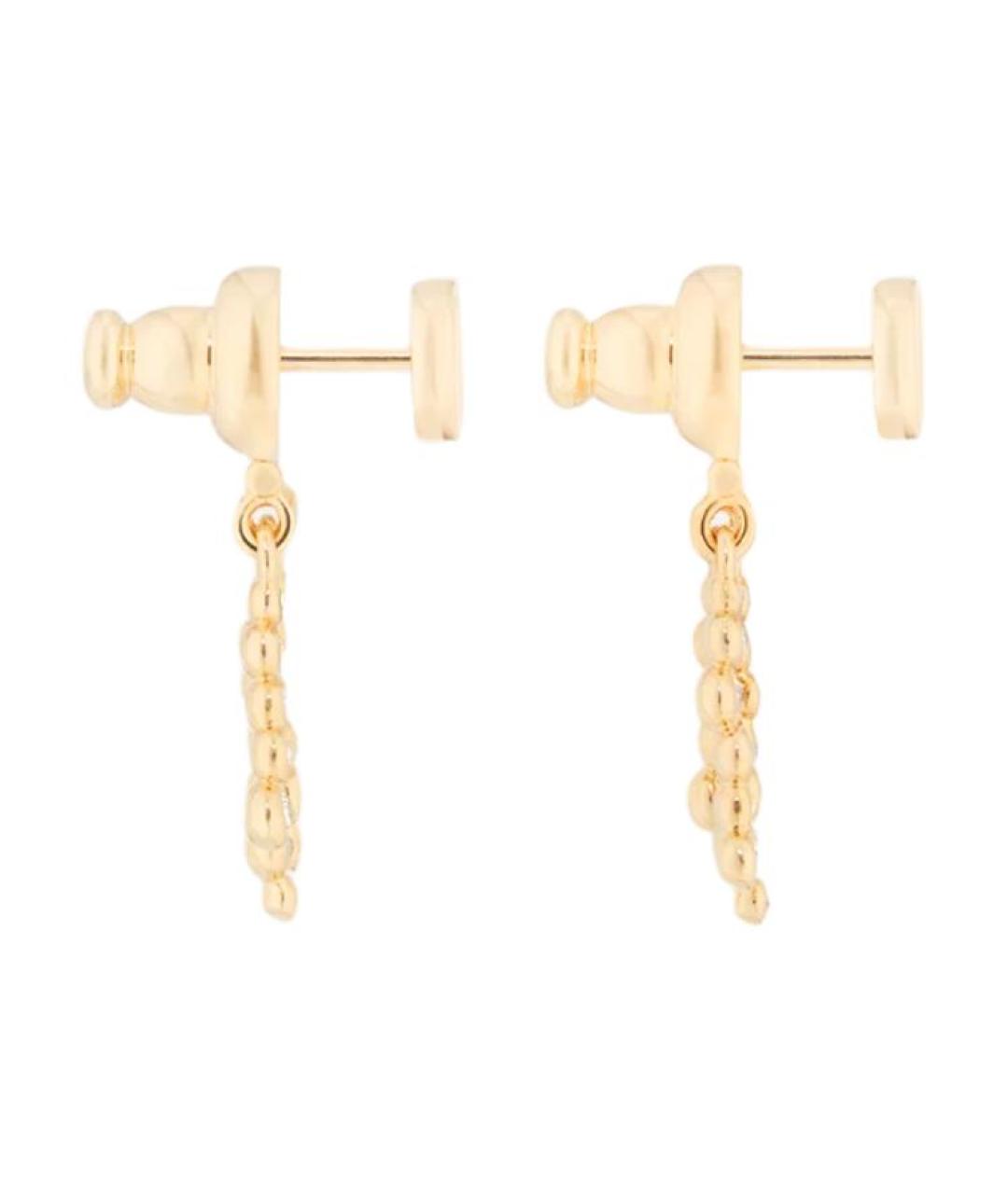 CHRISTIAN DIOR Золотые серьги, фото 3