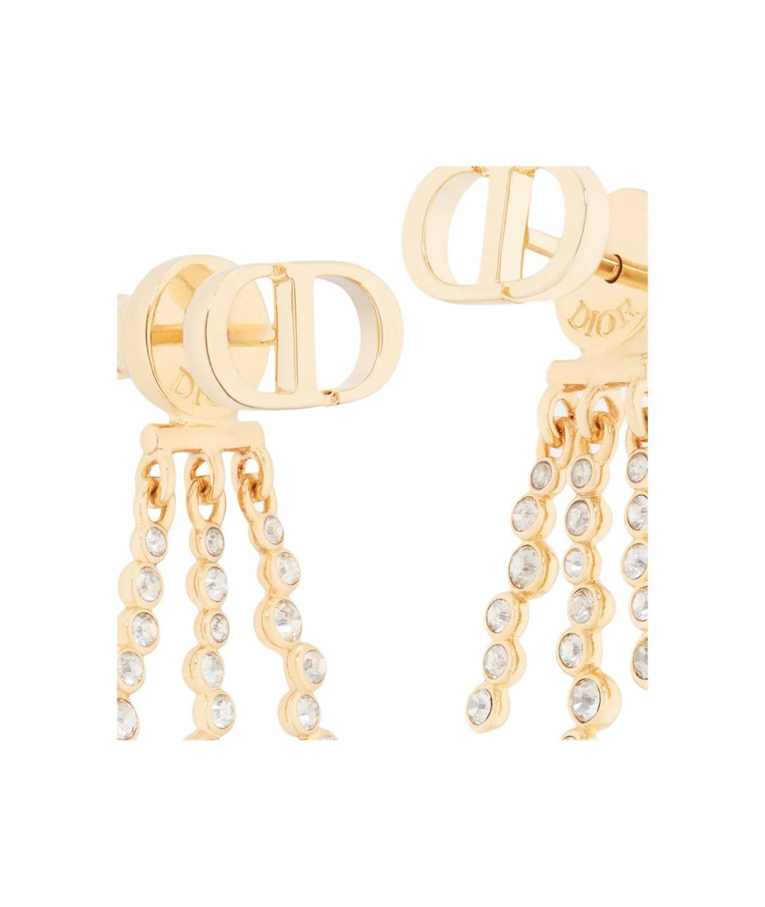 CHRISTIAN DIOR Золотые серьги, фото 4