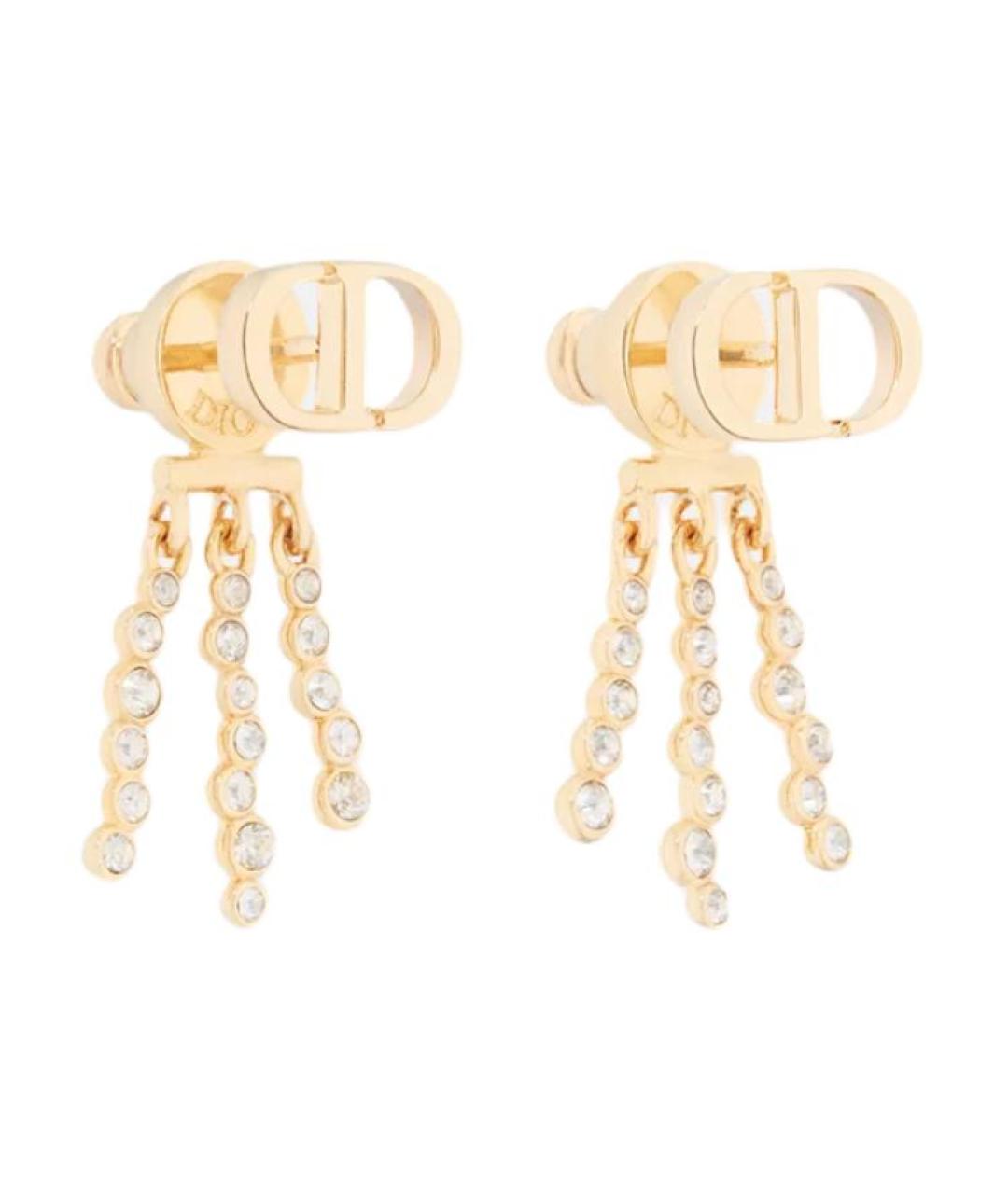 CHRISTIAN DIOR Золотые серьги, фото 2