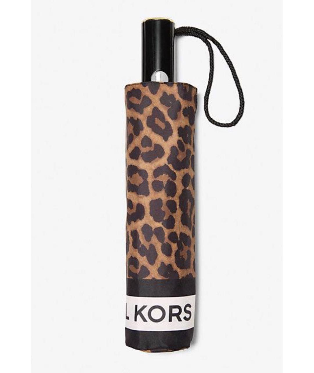 MICHAEL KORS Коричневый зонт, фото 2