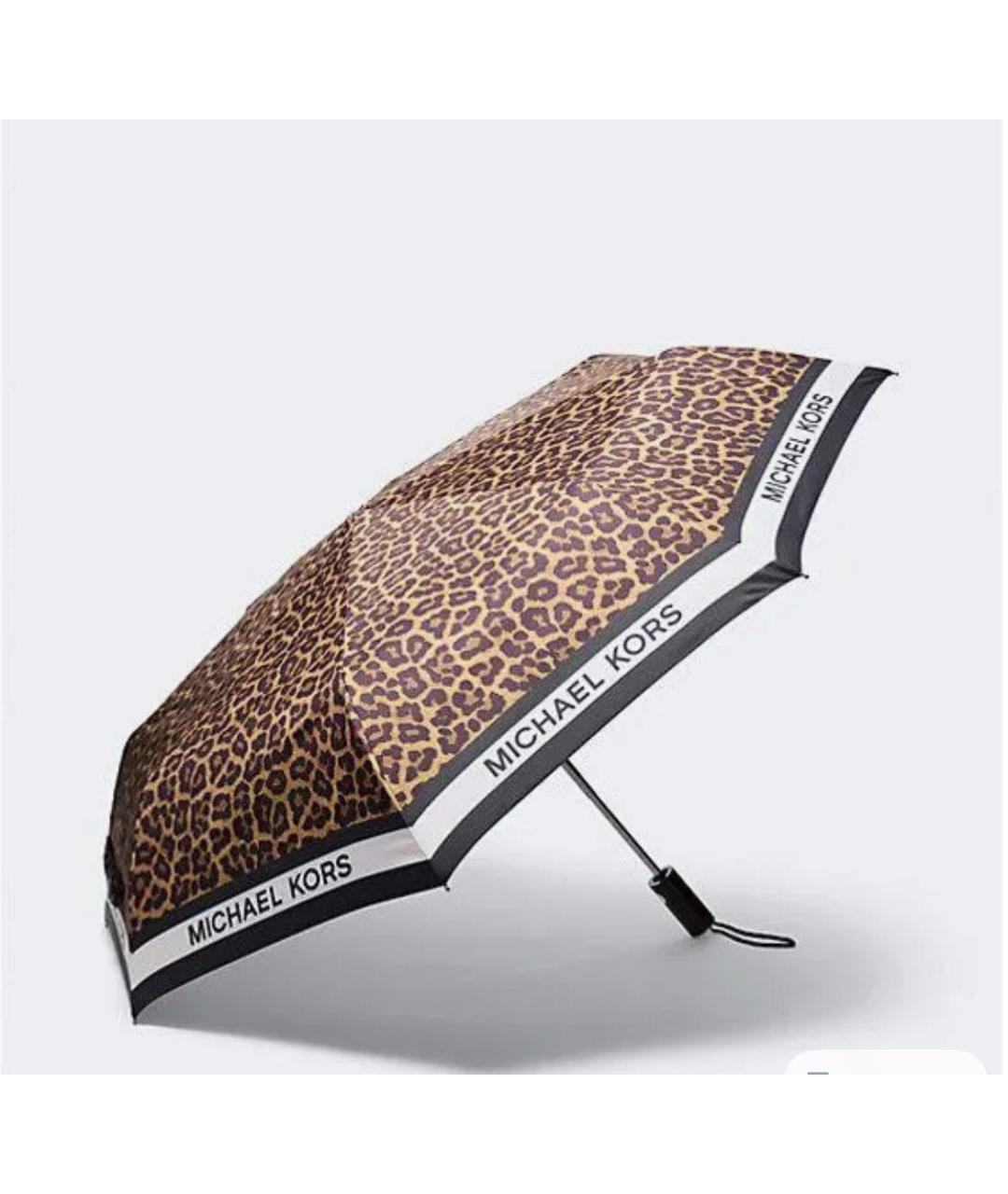 MICHAEL KORS Коричневый зонт, фото 9