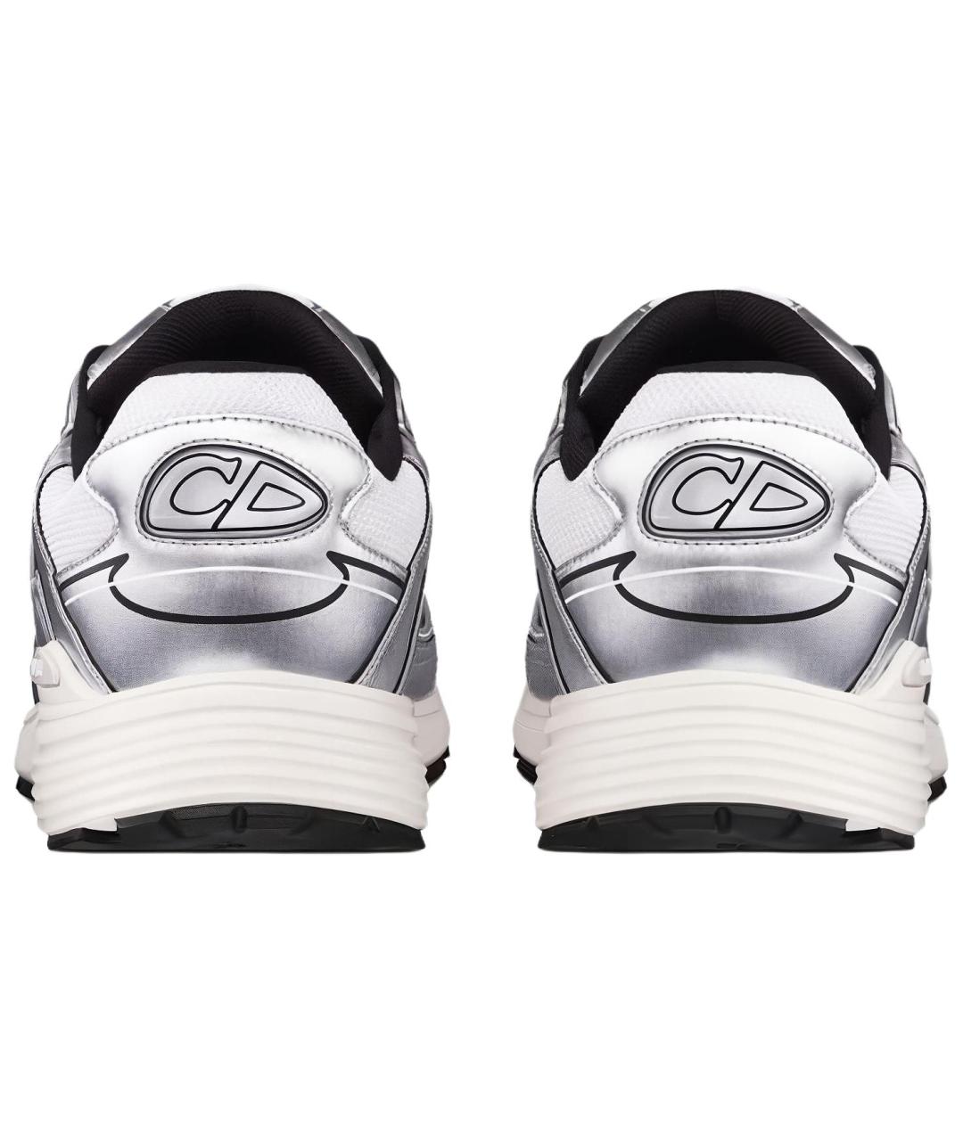 CHRISTIAN DIOR Серебряные низкие кроссовки / кеды, фото 5
