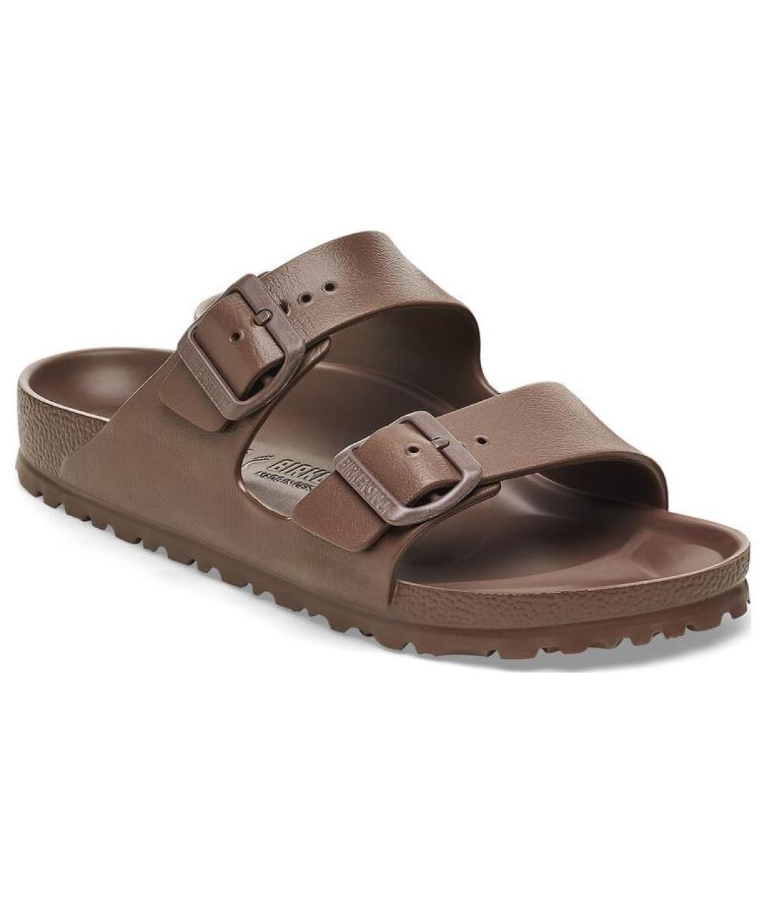 BIRKENSTOCK Коричневые шлепанцы, фото 1