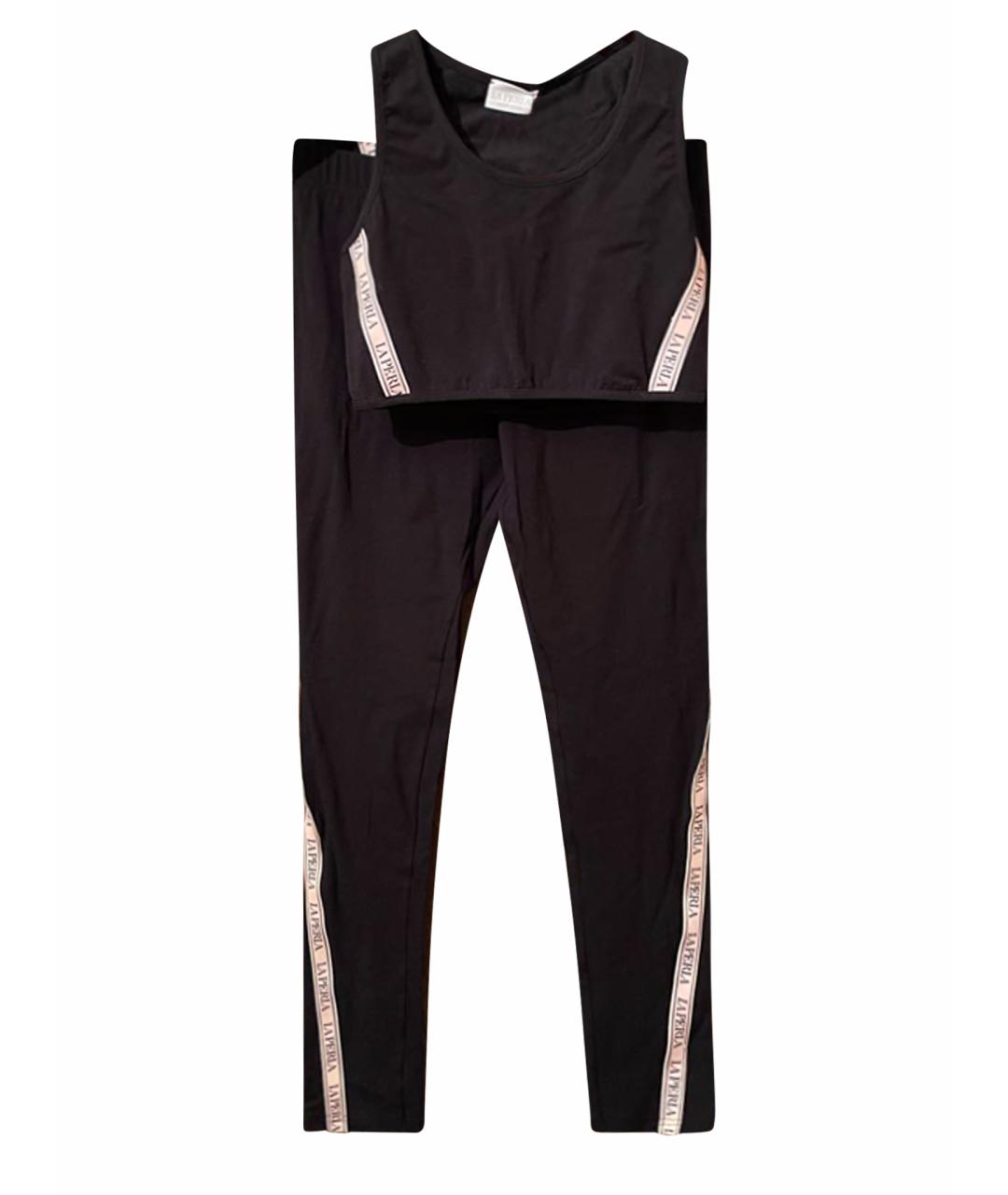 LA PERLA Черный комплект, фото 1