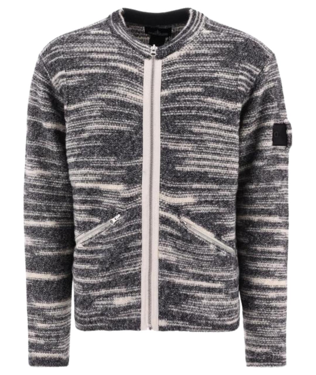 STONE ISLAND Черный джемпер / свитер, фото 1