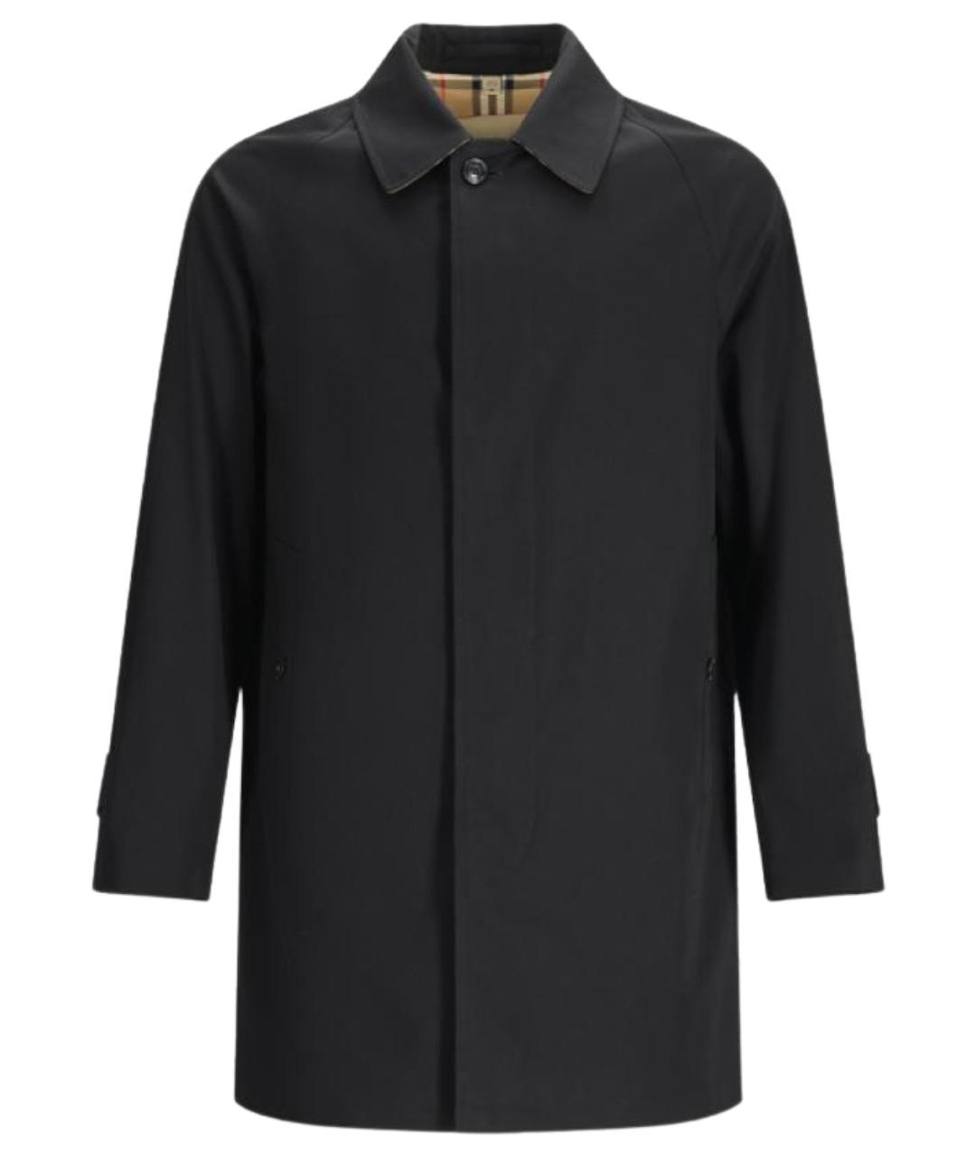 BURBERRY Черный тренч / плащ, фото 1