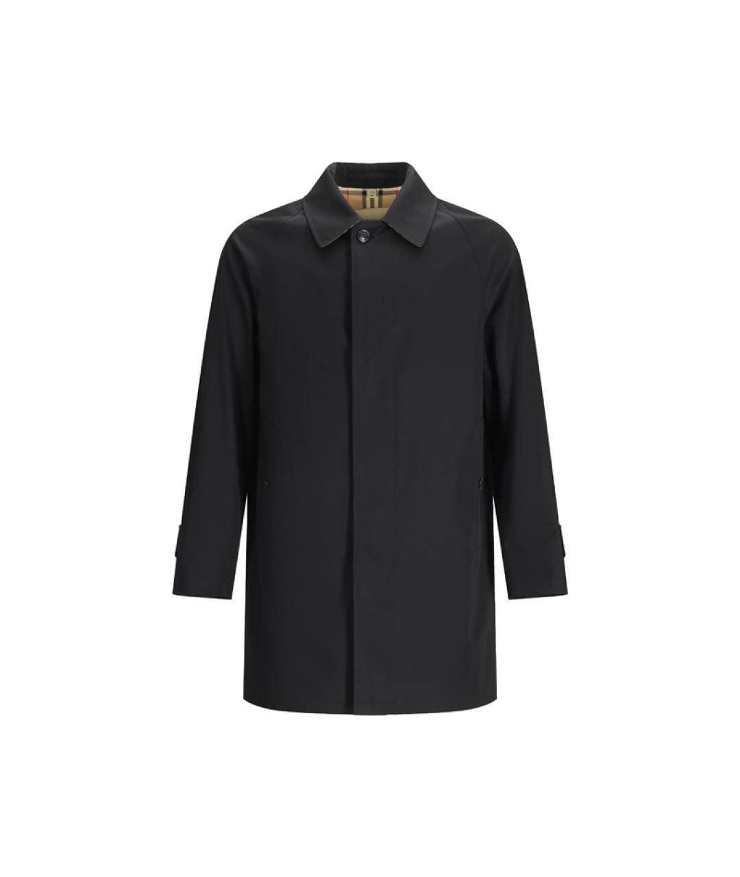 BURBERRY Черный тренч / плащ, фото 4