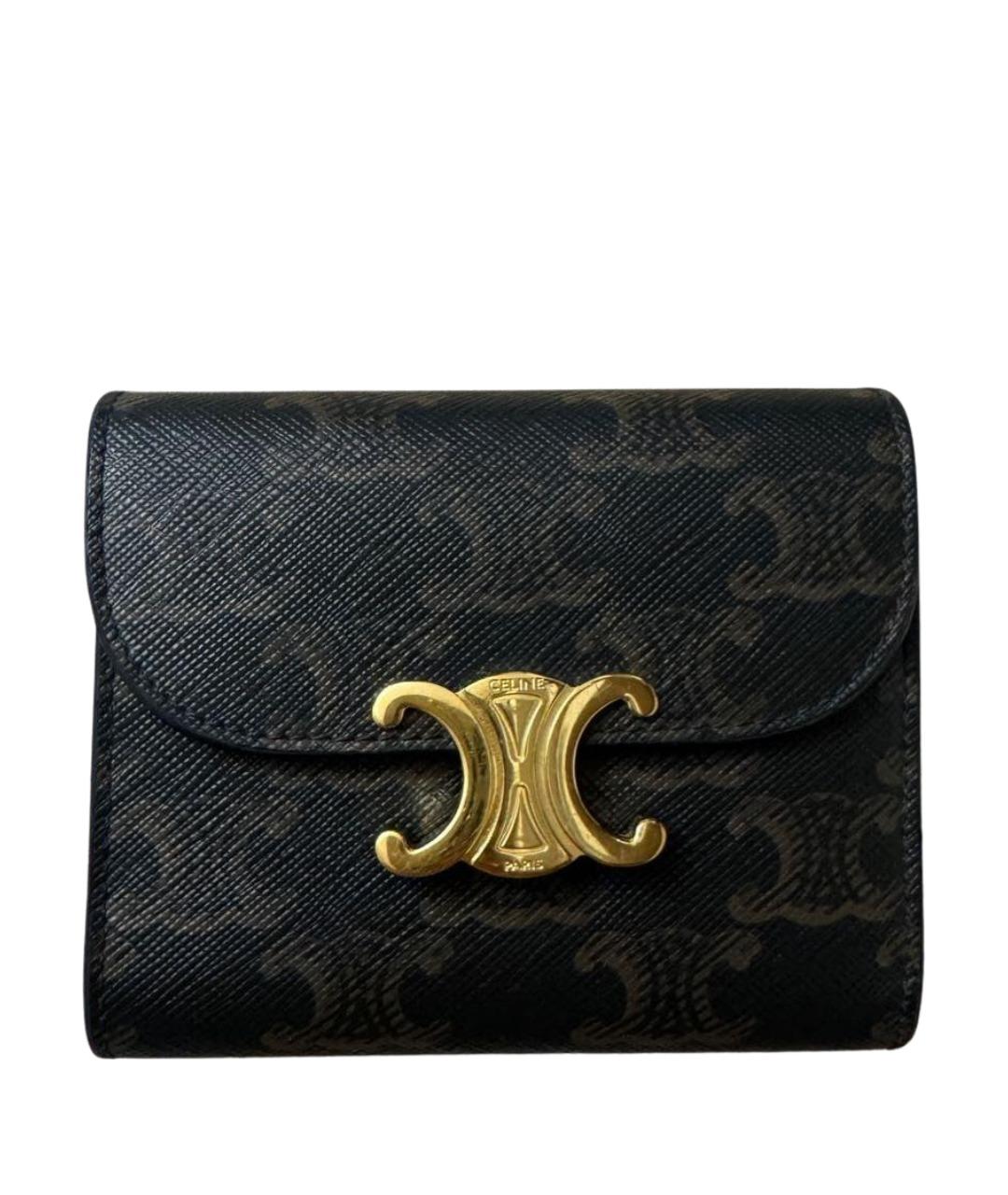 CELINE Черный кошелек, фото 1