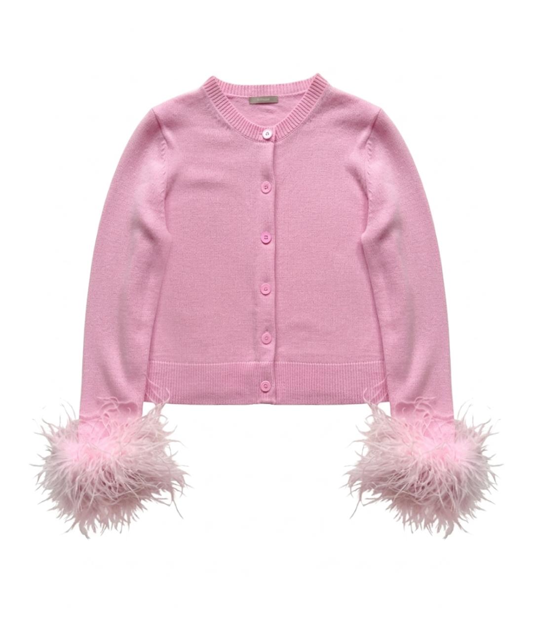 12 STOREEZ Розовый шерстяной джемпер / свитер, фото 1