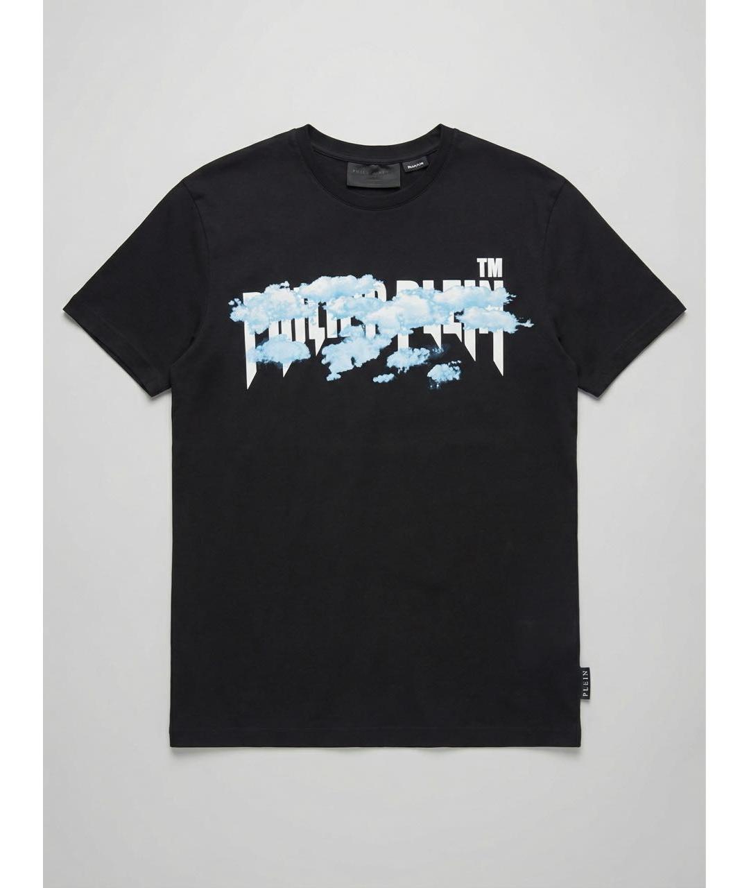 PHILIPP PLEIN Черная хлопковая футболка, фото 8