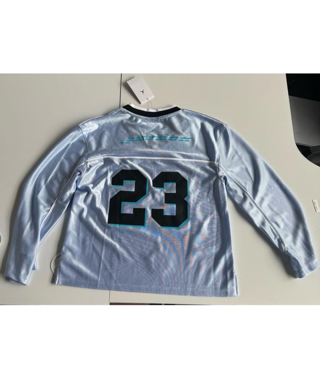 JORDAN Синяя полиэстеровая футболка, фото 2