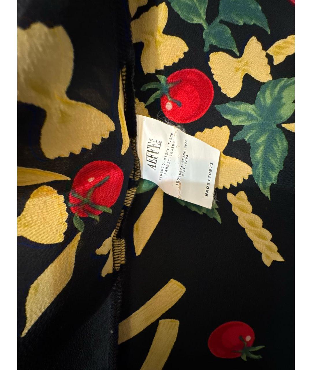 MOSCHINO Мульти шелковый костюм с юбками, фото 5