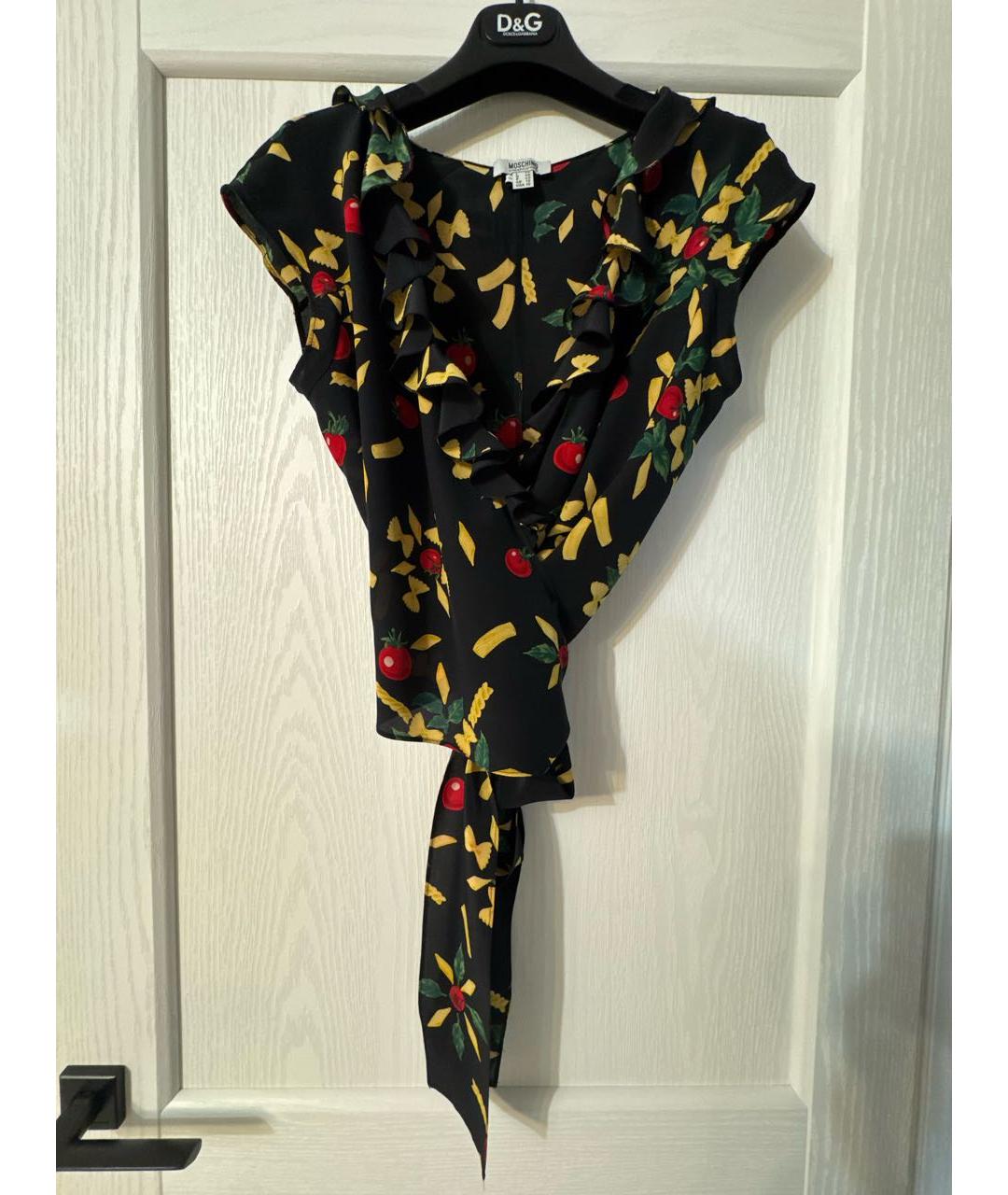 MOSCHINO Мульти шелковый костюм с юбками, фото 7