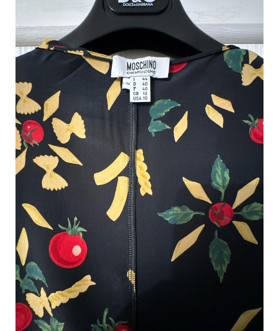 MOSCHINO Мульти шелковый костюм с юбками, фото 3