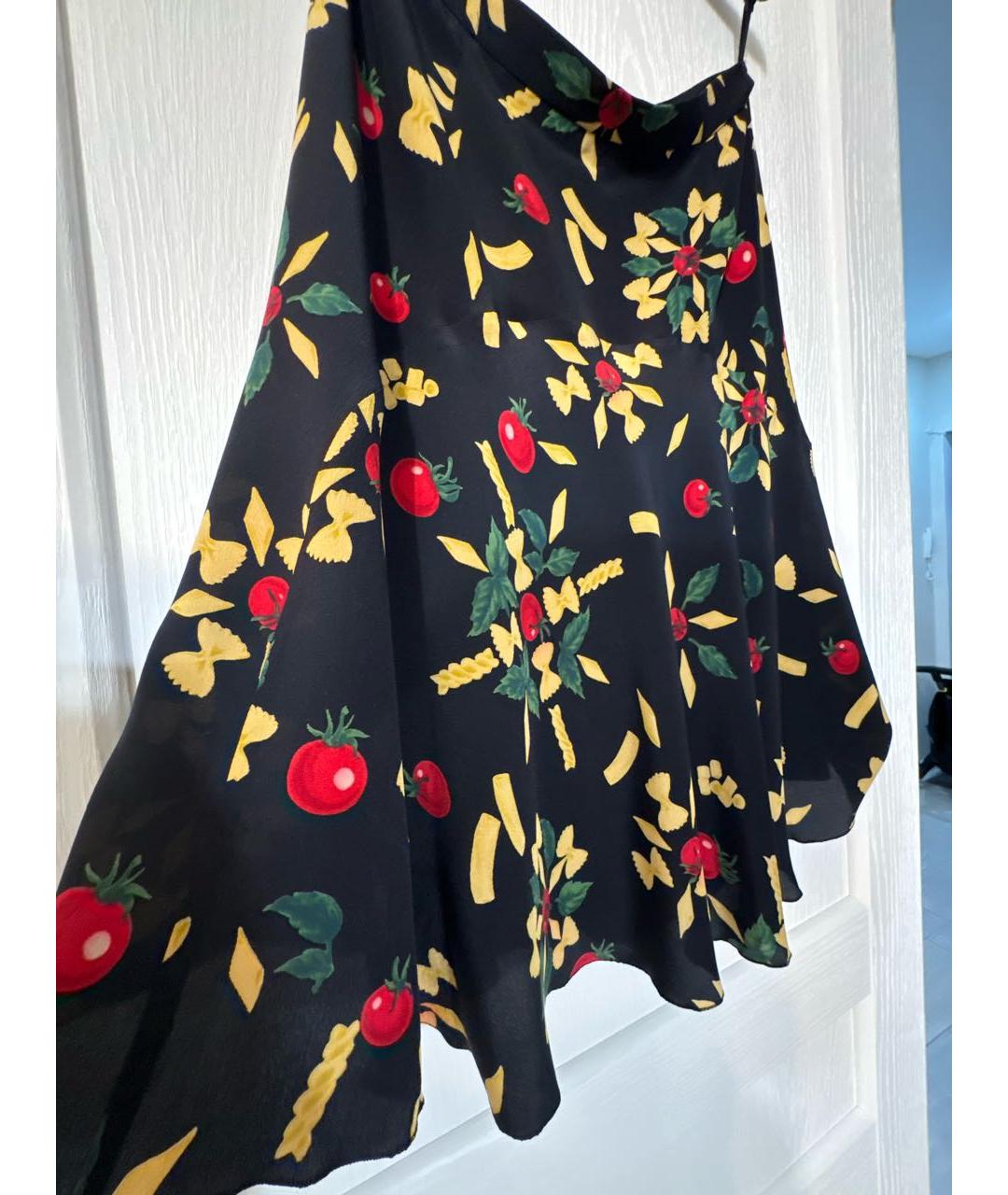 MOSCHINO Мульти шелковый костюм с юбками, фото 4