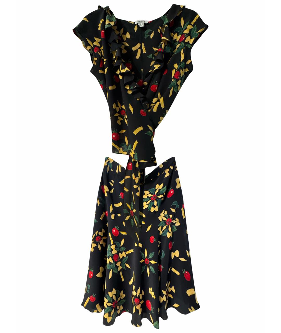 MOSCHINO Мульти шелковый костюм с юбками, фото 1