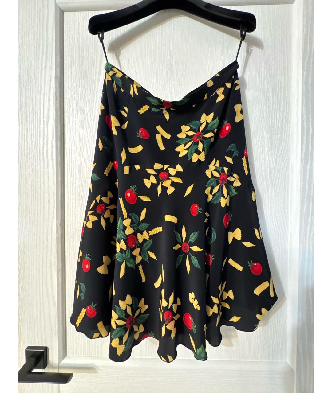 MOSCHINO Мульти шелковый костюм с юбками, фото 2