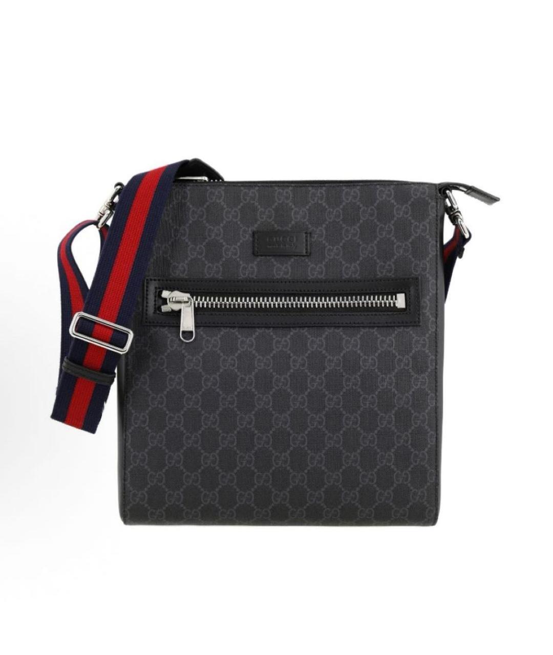 GUCCI Черная барсетка, фото 4