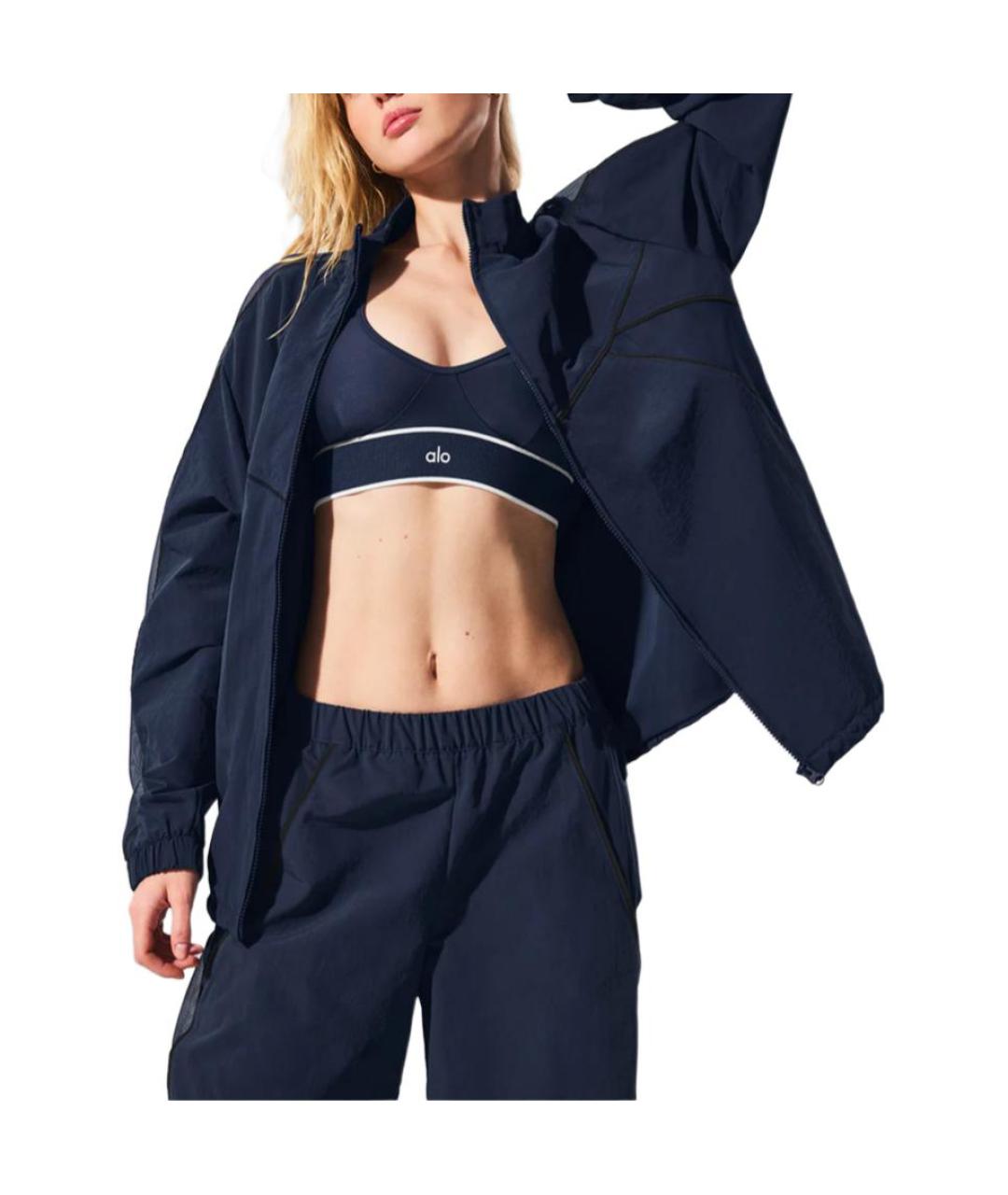 ALO YOGA Темно-синяя куртка, фото 2