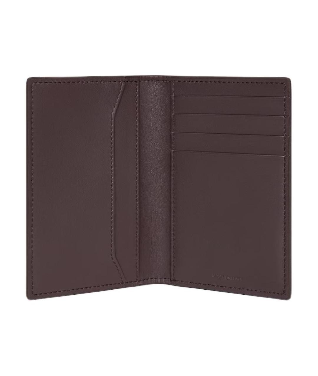 CELINE Коричневый кожаный кардхолдер, фото 4