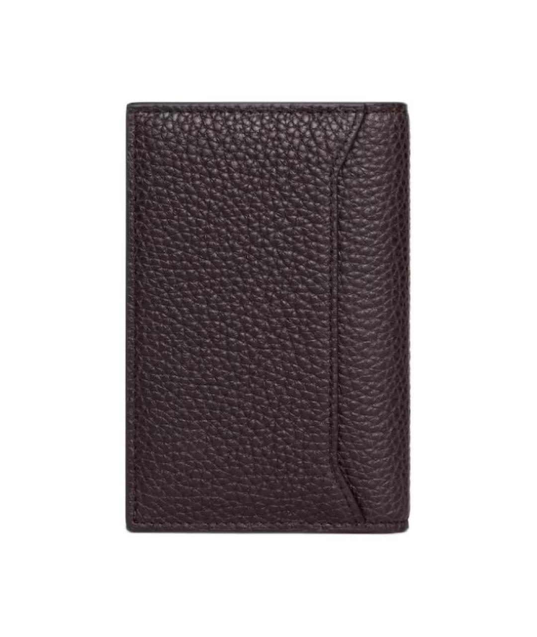 CELINE Коричневый кожаный кардхолдер, фото 3