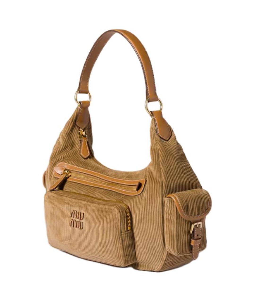 MIU MIU Коричневая сумка через плечо, фото 2