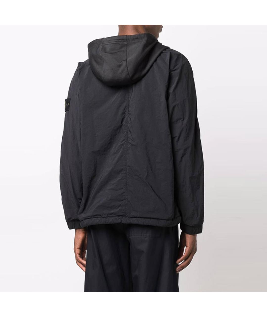 STONE ISLAND Черная куртка, фото 4