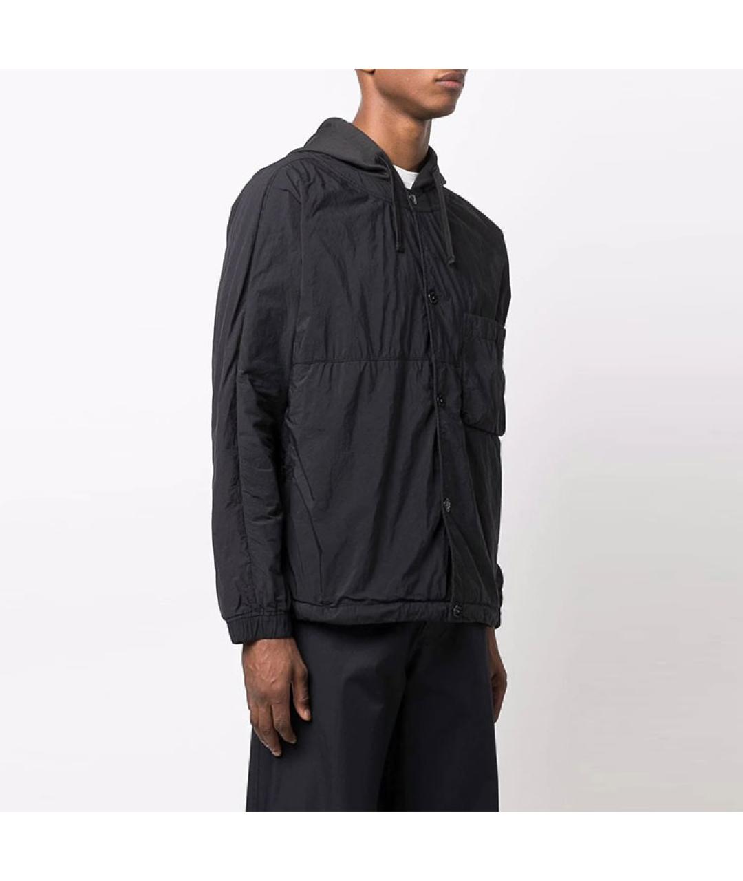 STONE ISLAND Черная куртка, фото 2