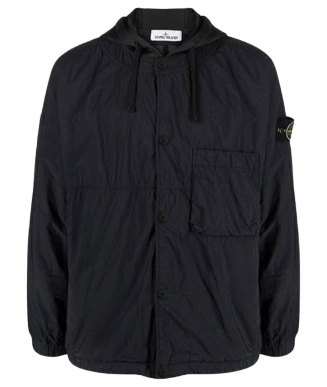 STONE ISLAND Черная куртка, фото 1