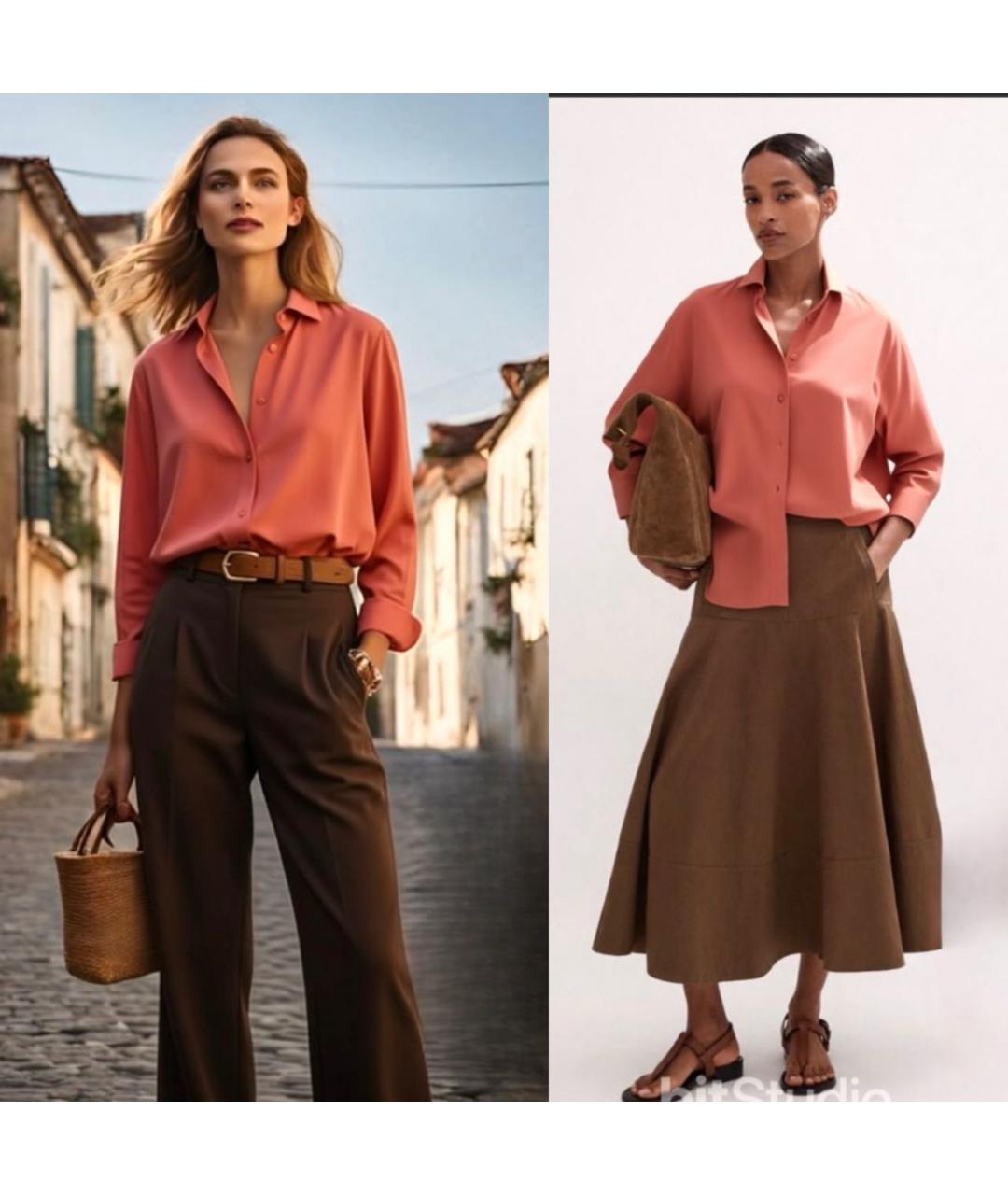 LORO PIANA Шелковая блузы, фото 5