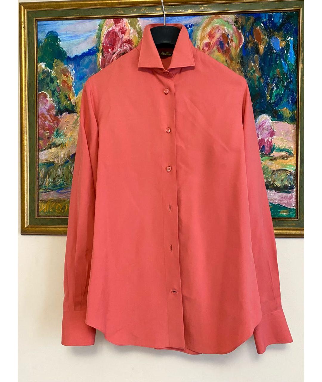 LORO PIANA Шелковая блузы, фото 2