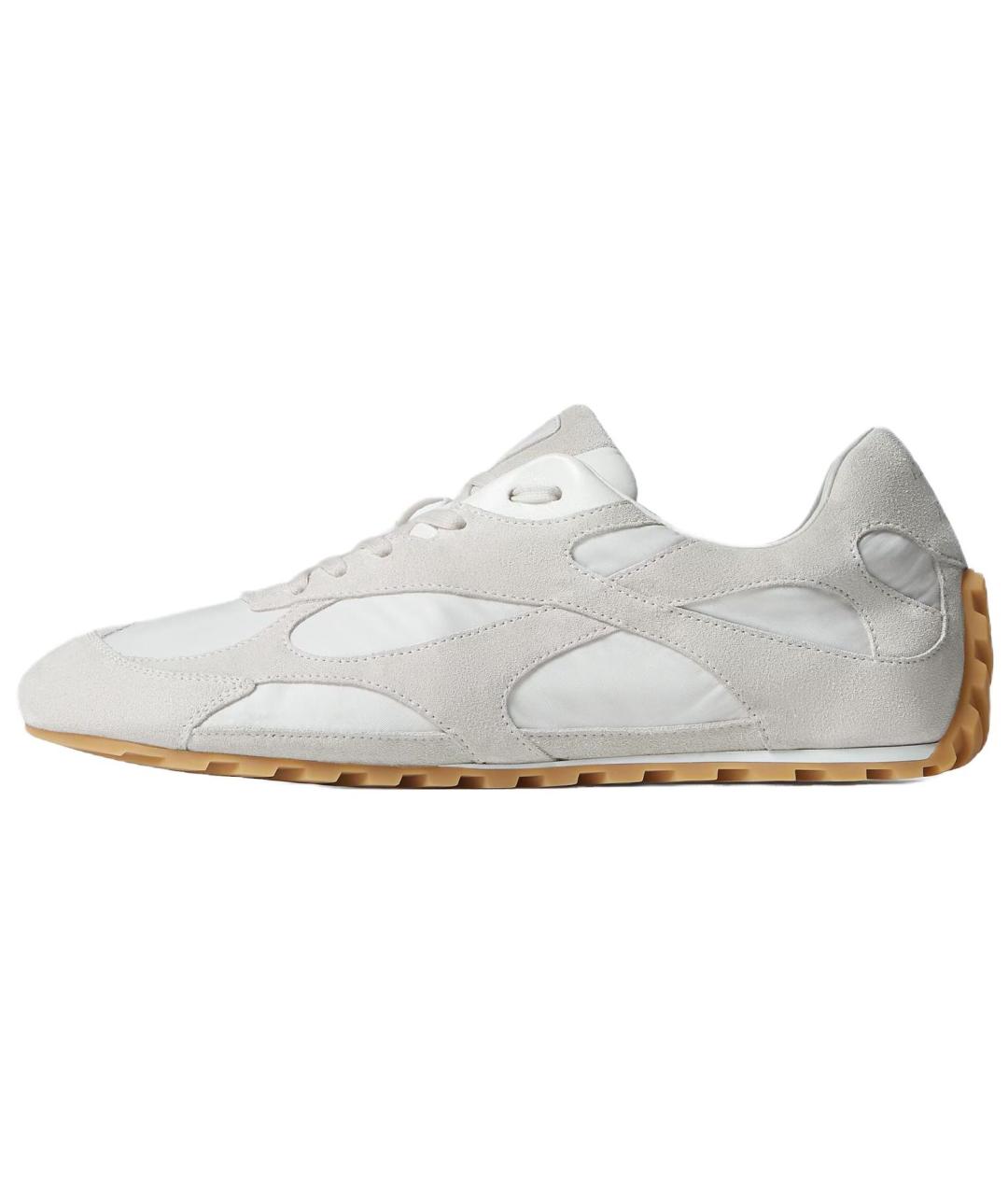 BOTTEGA VENETA Белые низкие кроссовки / кеды, фото 2