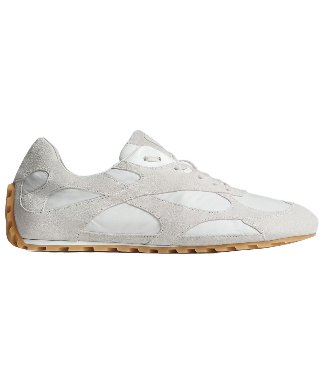 BOTTEGA VENETA Белые низкие кроссовки / кеды, фото 1