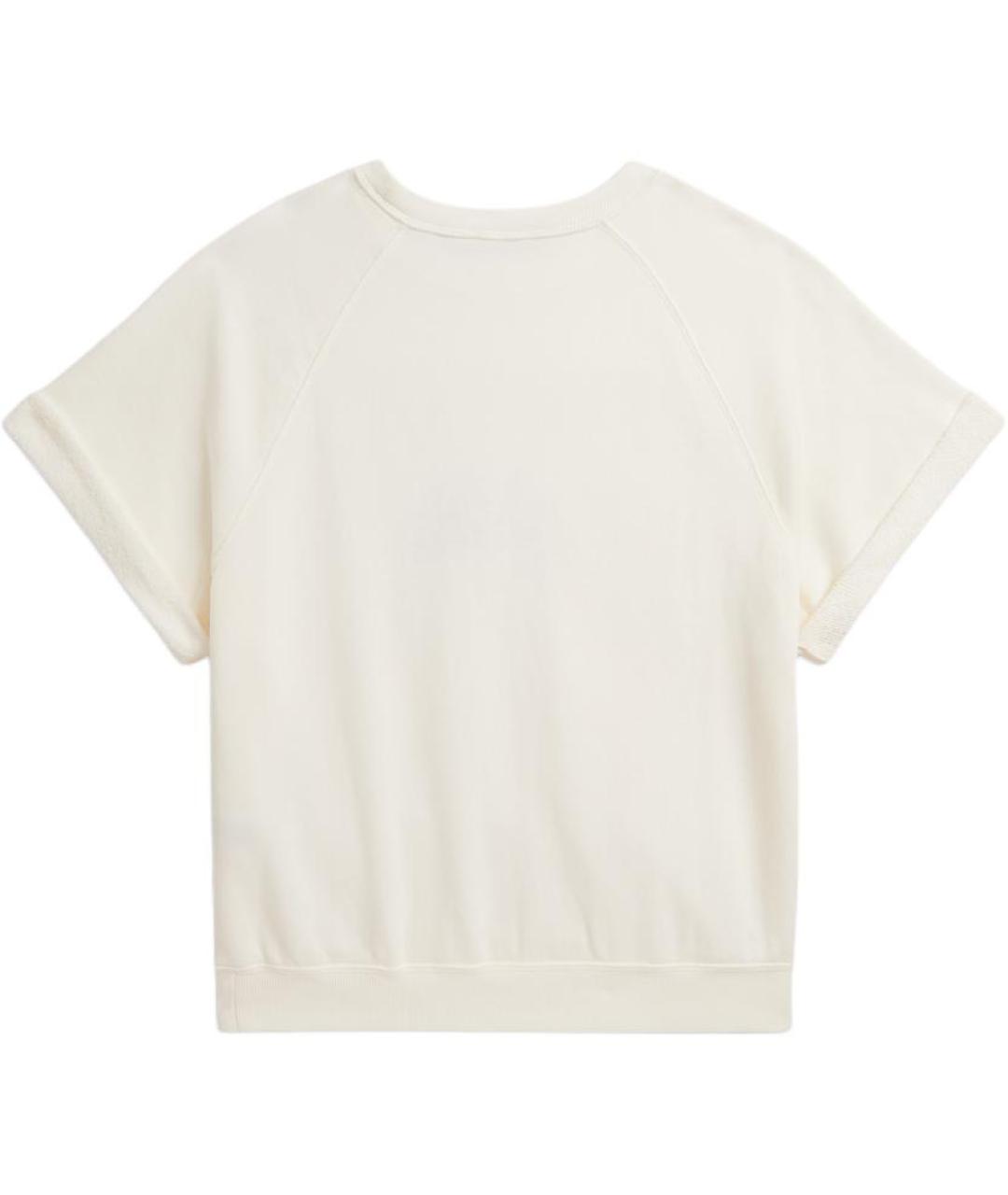 POLO RALPH LAUREN Бежевая футболка, фото 2