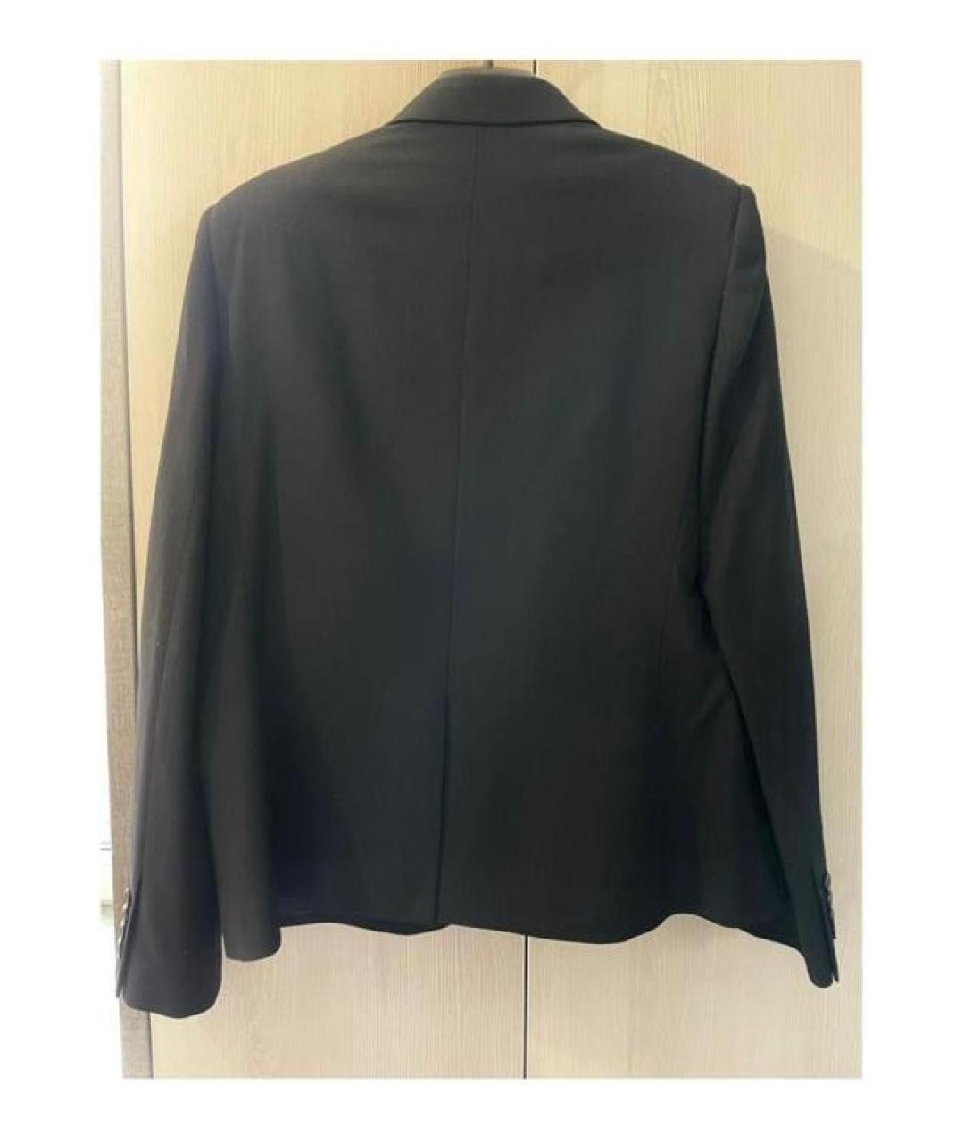 SAINT LAURENT Черный шерстяной жакет/пиджак, фото 2
