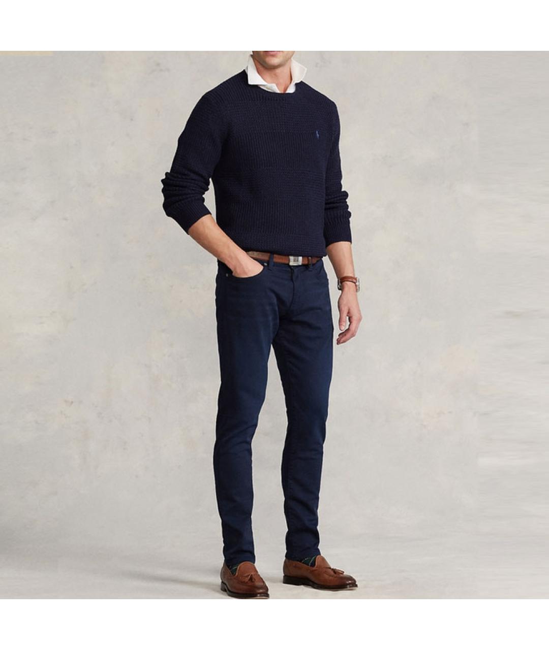 POLO RALPH LAUREN Синий джемпер / свитер, фото 2