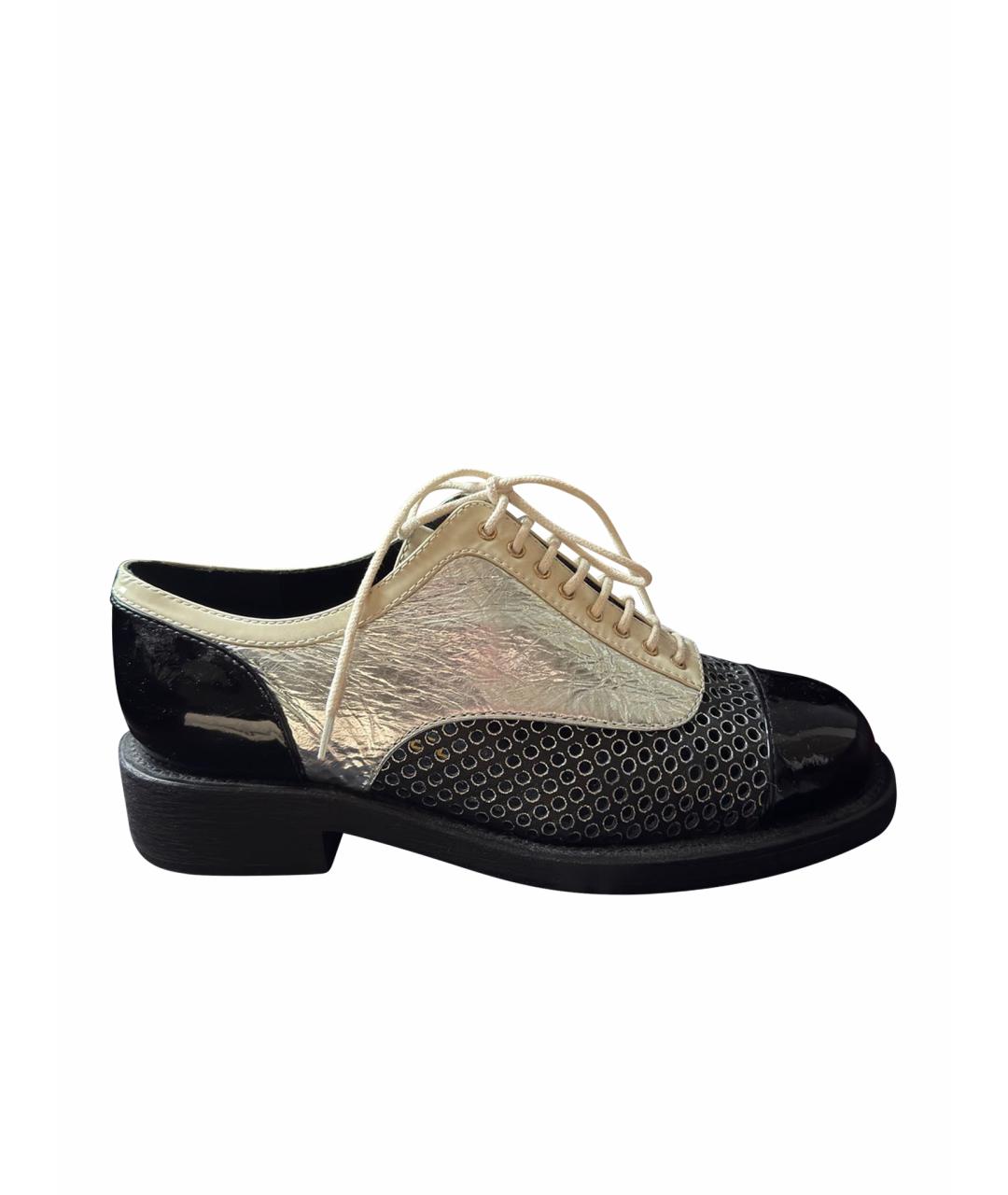 CHANEL Мульти брогги и оксфорды из лакированной кожи, фото 1