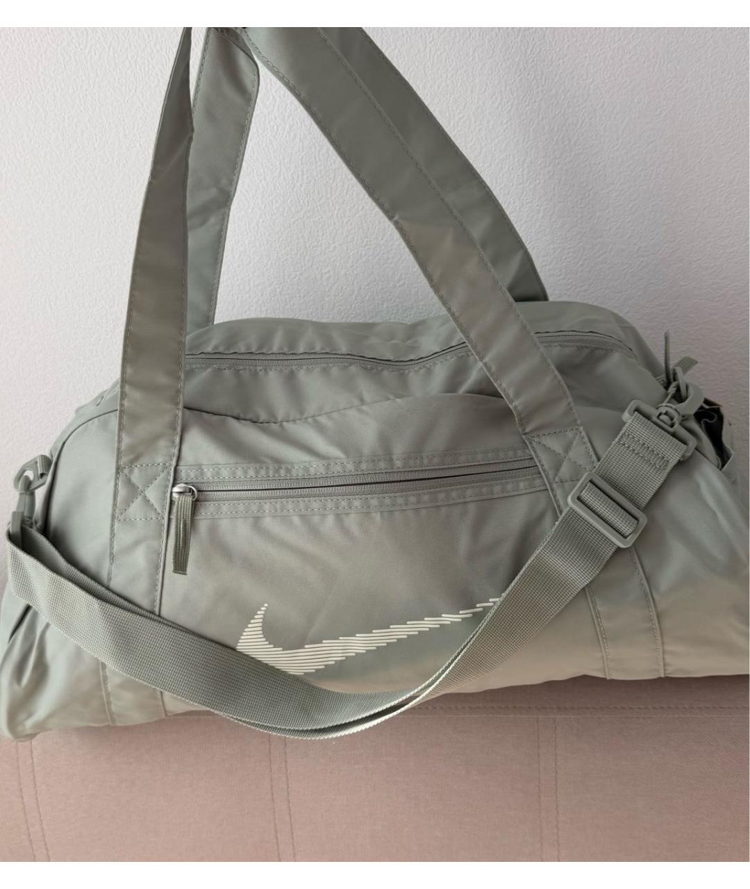 NIKE Зеленая дорожная/спортивная сумка, фото 2