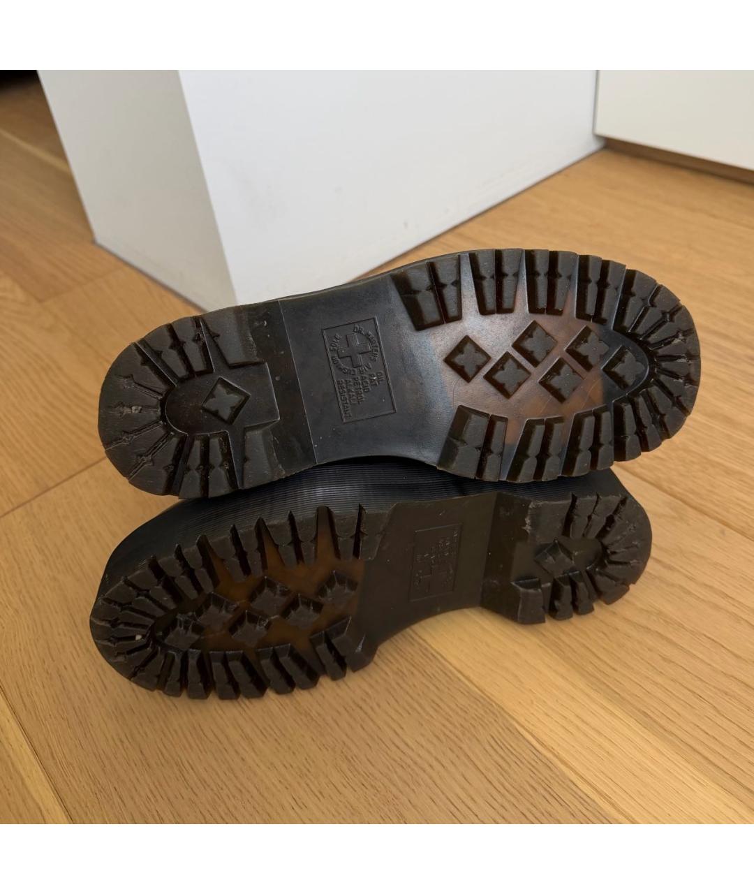 DR. MARTENS Черные ботинки из лакированной кожи, фото 4