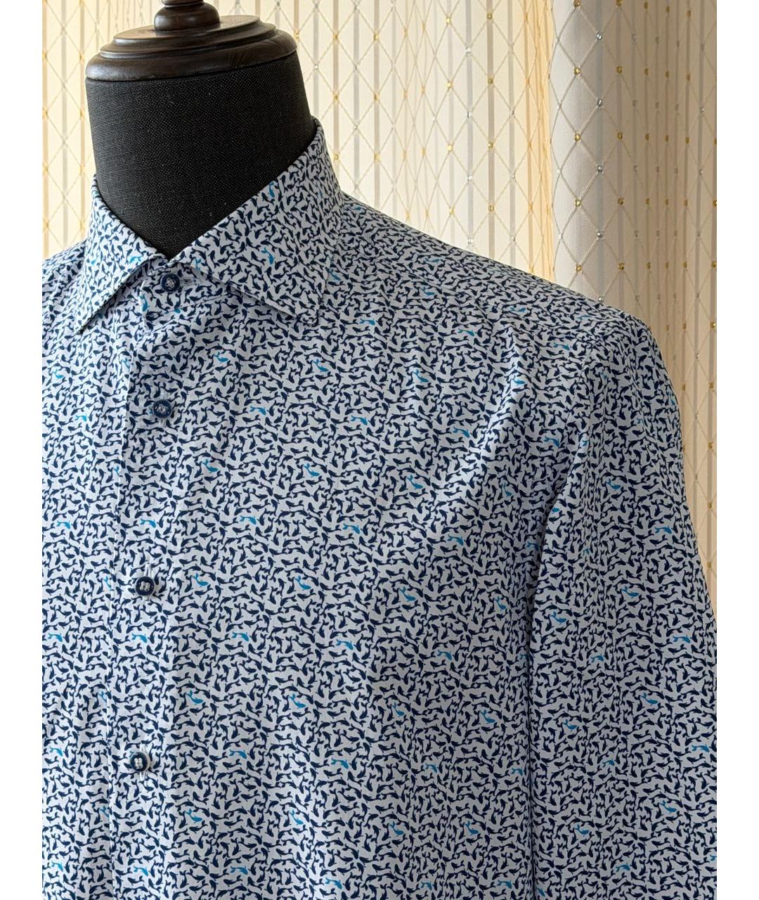 ZILLI Мульти хлопковая кэжуал рубашка, фото 3