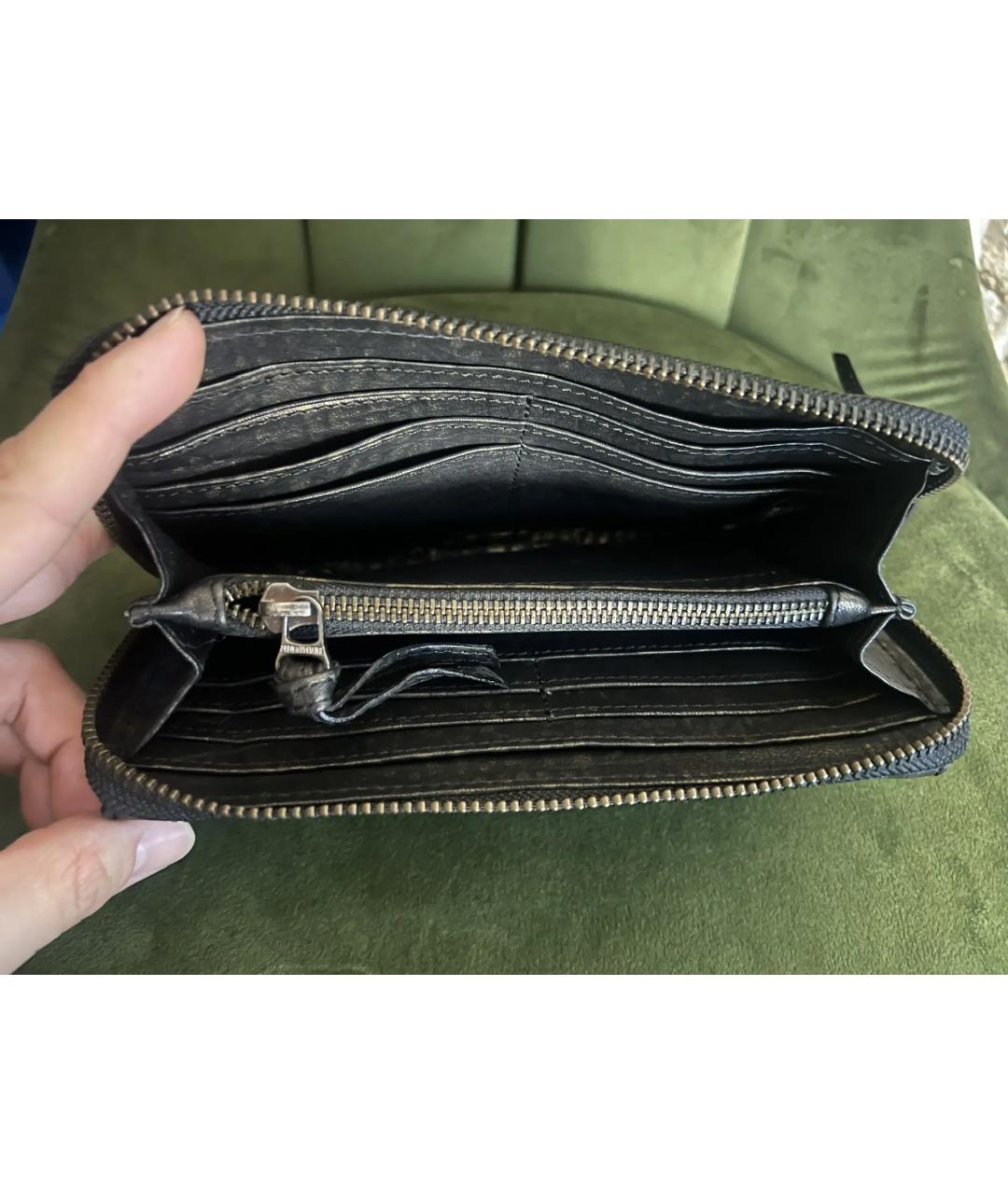 ZADIG & VOLTAIRE Коричневый кожаный кошелек, фото 6