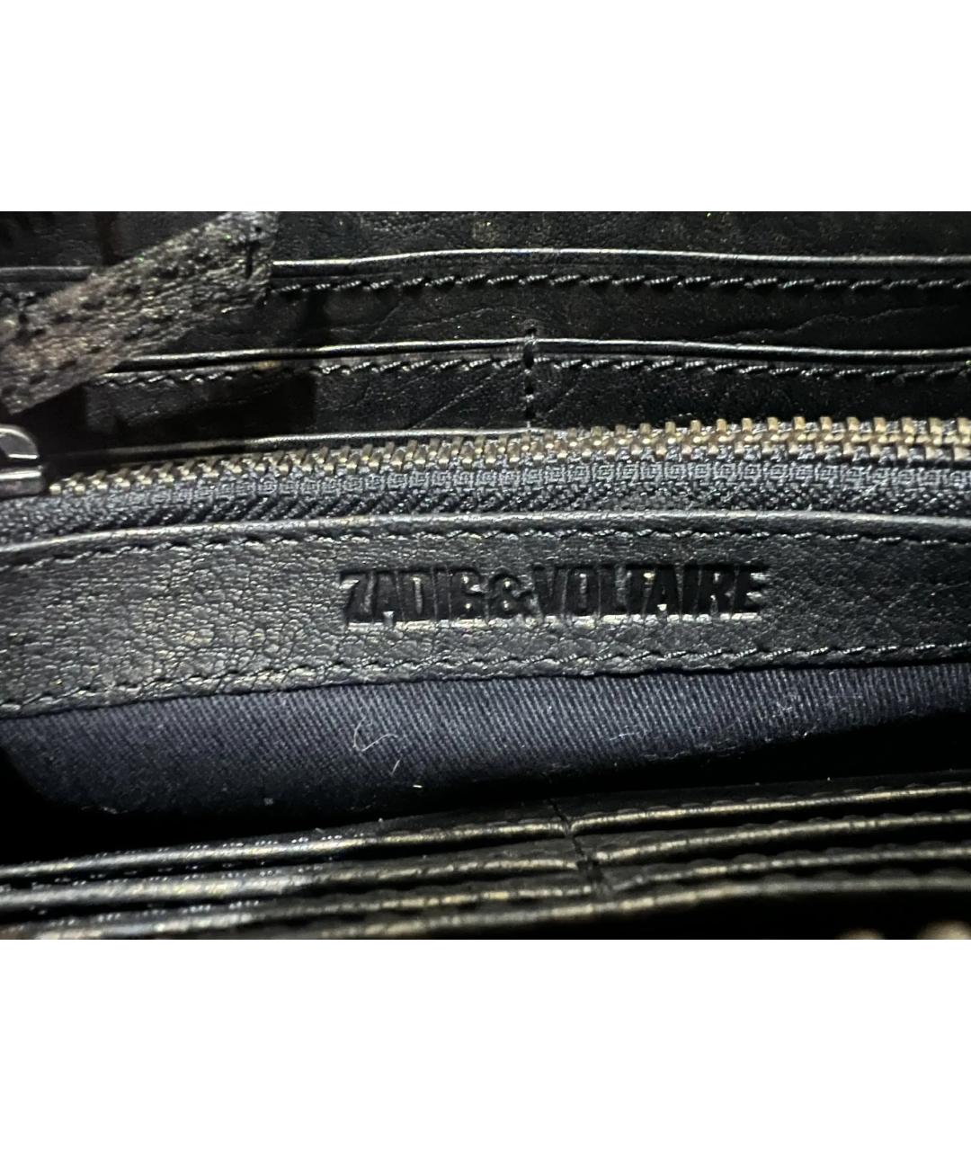 ZADIG & VOLTAIRE Коричневый кожаный кошелек, фото 8