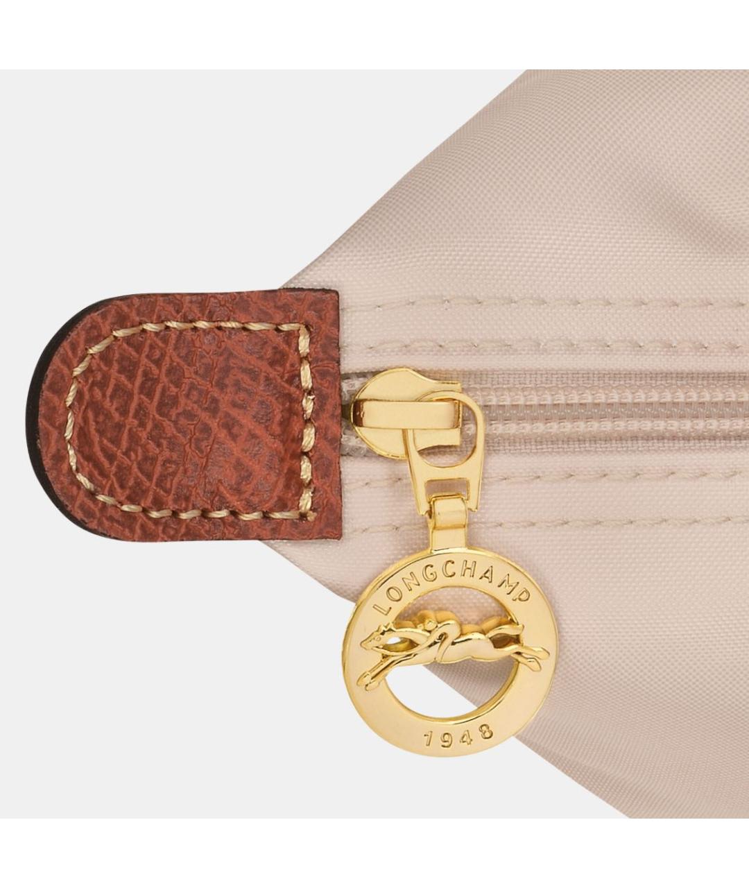 LONGCHAMP Бежевая сумка тоут, фото 4