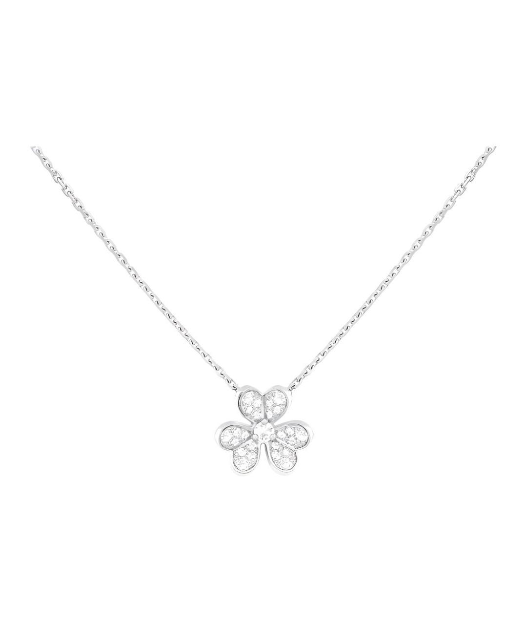 VAN CLEEF & ARPELS Серебряное колье из белого золота, фото 1