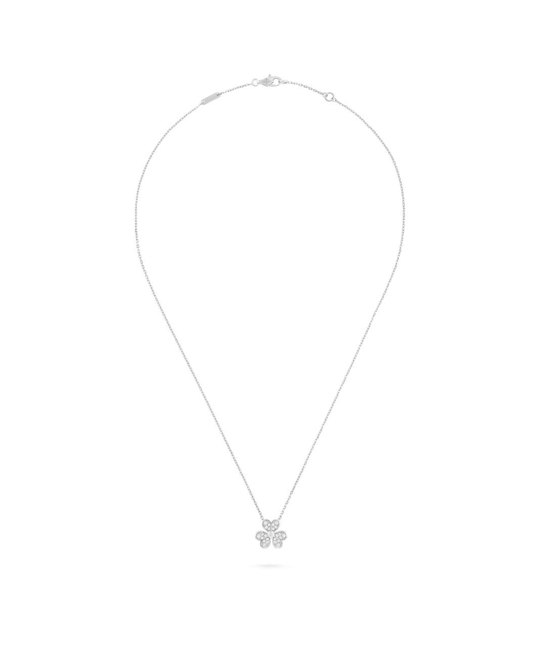 VAN CLEEF & ARPELS Серебряное колье из белого золота, фото 2