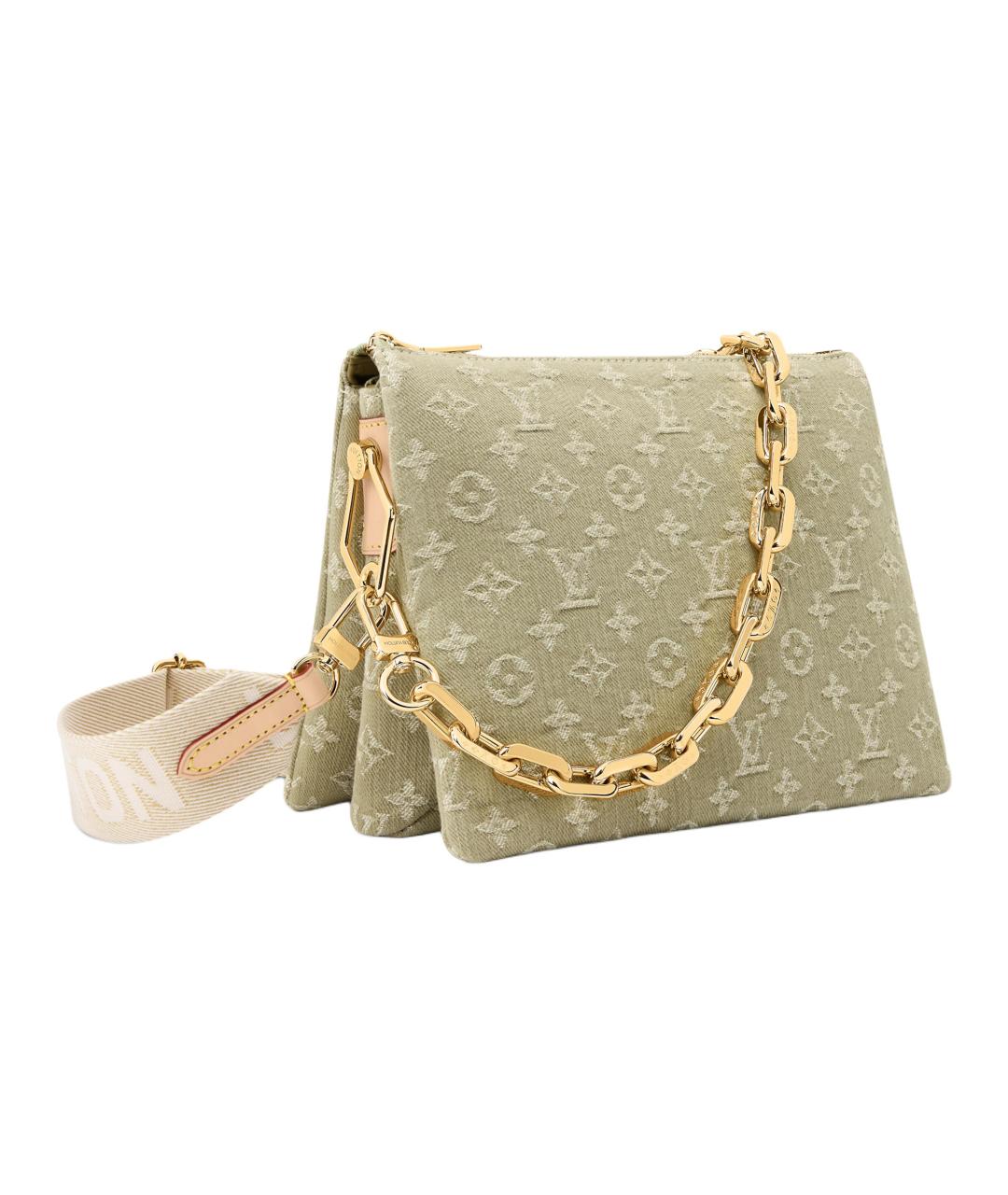 LOUIS VUITTON Зеленая сумка через плечо, фото 2