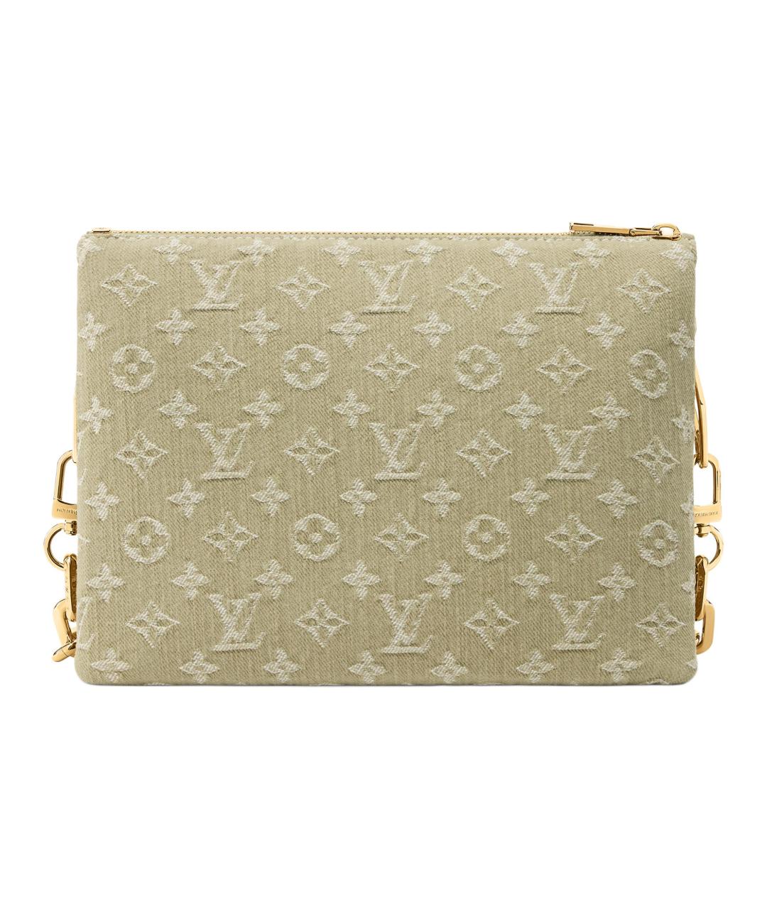 LOUIS VUITTON Зеленая сумка через плечо, фото 3