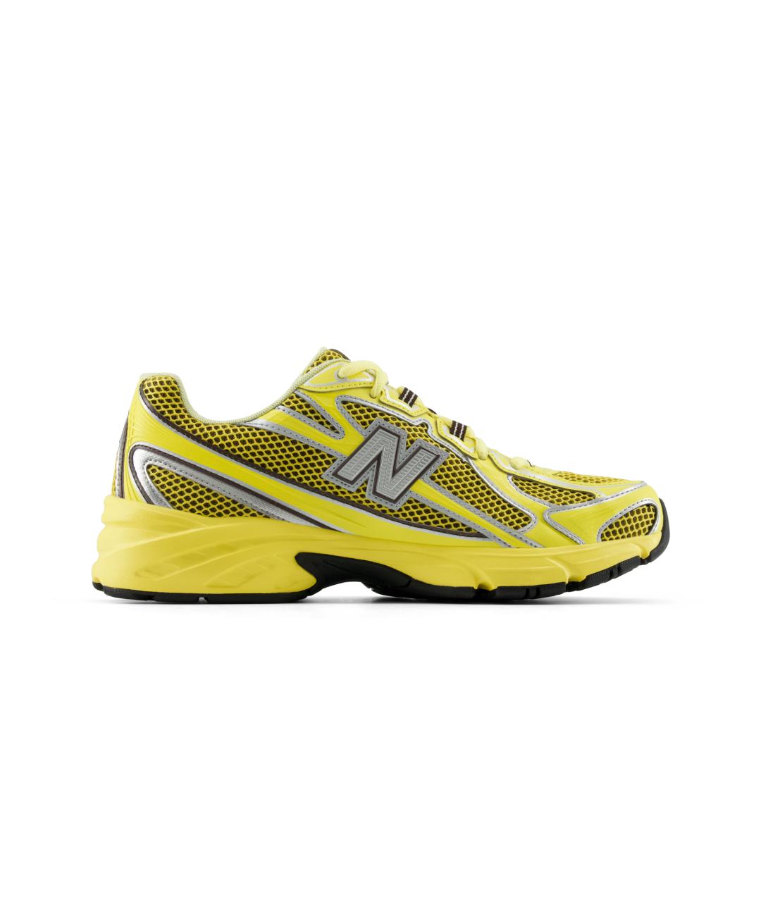 NEW BALANCE Желтые синтетические кроссовки, фото 1