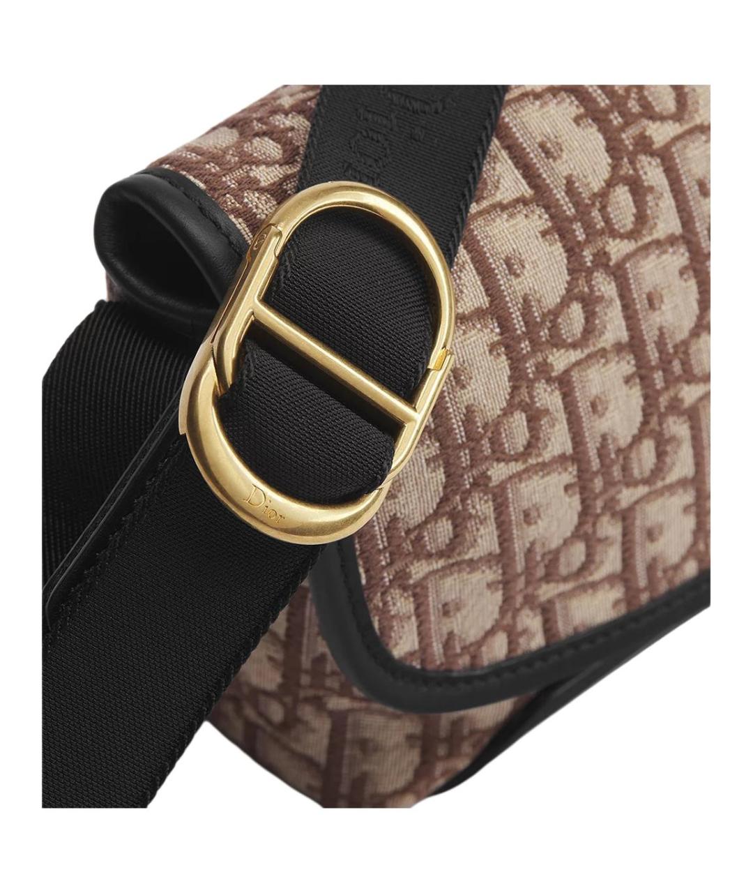 CHRISTIAN DIOR Коричневая сумка через плечо, фото 4