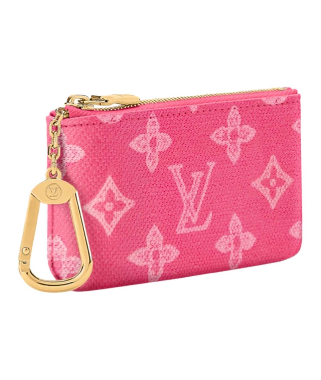 LOUIS VUITTON Розовая ключница, фото 2